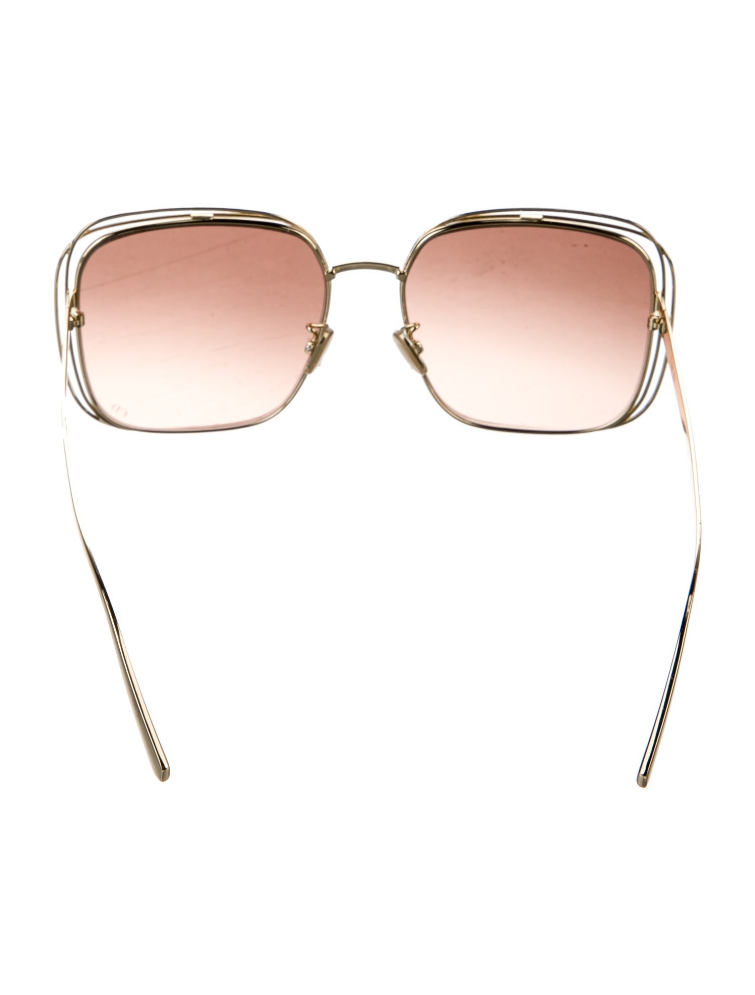 Christian Dior Oversize Gradient Sunglasses